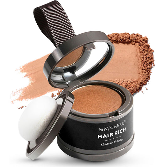 Maycheer Hairline Powder - Magic Root Cover Up - Hair Rich Hair Shadow - Gray Hair Coverage Touch Up Hair Powders for Women & Men (Orange, 0.14 Ounce (Pack of 1))