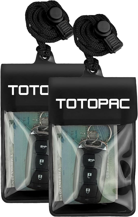 Waterproof Car Key FOB Pouch Submersible Dry Bag Holder for ID Credit Cards Cash Keys Case Swim Surf Floating Wallet