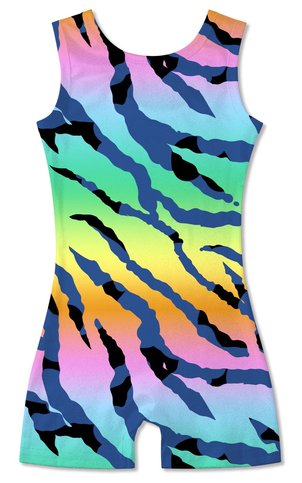 Idgreatim Girl's Gymnastics Leotards with Shorts 5t 6t Sparkly Tumbling Outfit Athletic Activewear Biketards Unitards for Pratice Class 5-6 Years Old