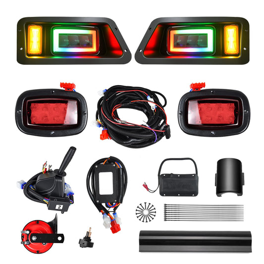 Deluxe LED RGB Golf Cart Light Kit for Yamaha G22 G19 G16 G14 Gas & Electric Golf Carts -