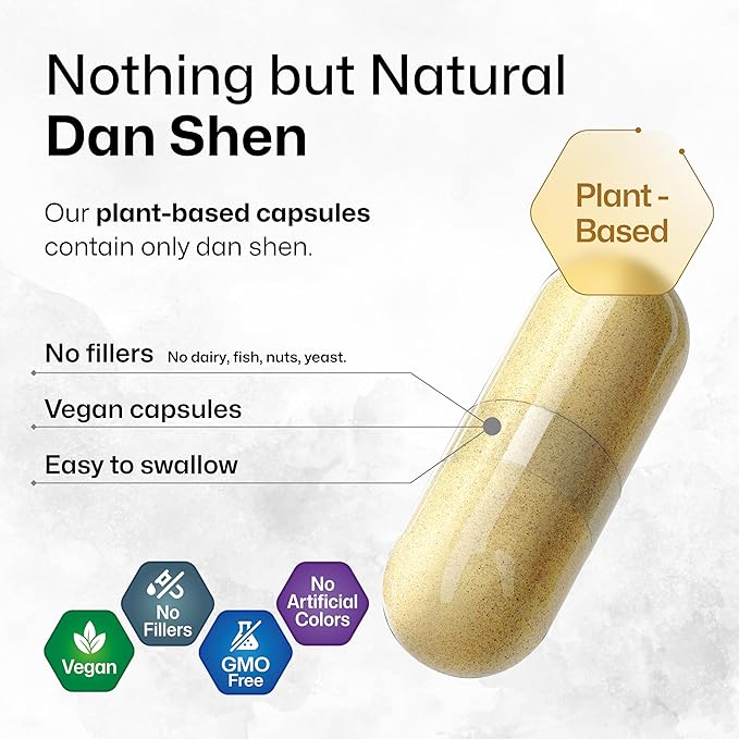 BIO KRAUTER Lion’s Mane 250 Capsules & Dan Shen 100 Capsules