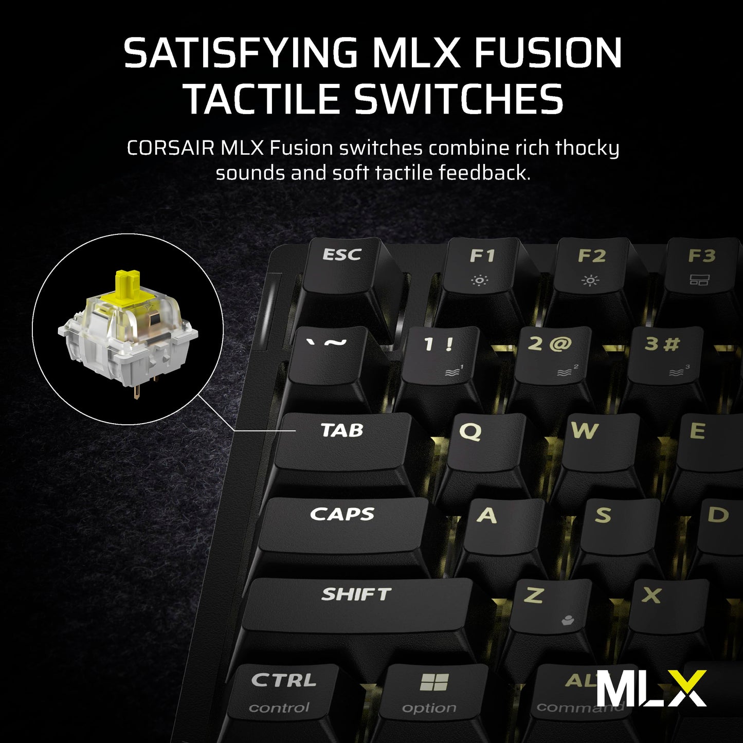 Corsair K65 Plus Wireless 75% RGB Hot-Swappable Mechanical Gaming Keyboard – Pre-Lubricated MLX Fusion Tactile Switches – Dual-Layer Sound Dampening – PBT Keycaps – QWERTY NA – Black