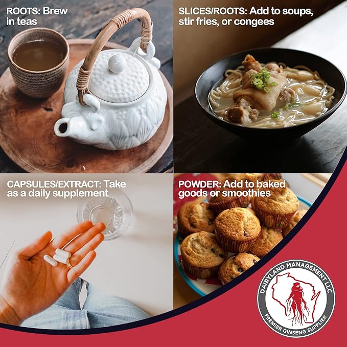 100% Authentic Korean Red Panax Ginseng Capsules -500 mg. Potent Ground Ginseng Root Extract Powder - No Fillers, Binders or Other Additives. (75 ct)