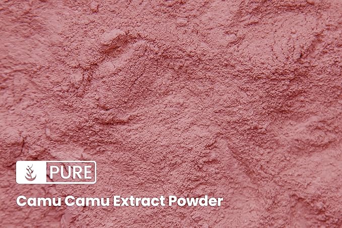 PURE ORIGINAL INGREDIENTS Camu Camu (1lb) Vitamin C, Brazilian Superfood, Lab-Verified, Non-GMO