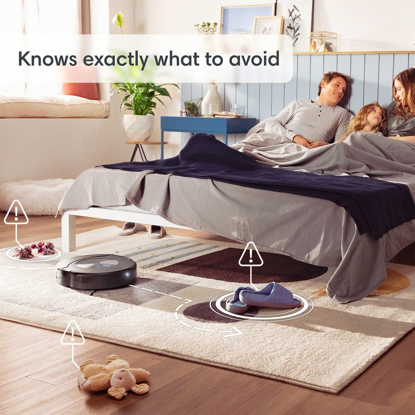 iRobot Roomba Combo j7+ Self-Emptying Robot Vacuum & Mop - Automatically Vacuums and Mops, Fully Retractable Mop pad, Identifies & Avoids Obstacles, Smart Mapping, Works with Alexa, Ideal for Pets