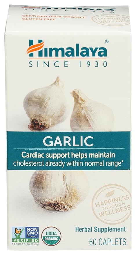 HIMALAYA Organic Garlic, 60 CT