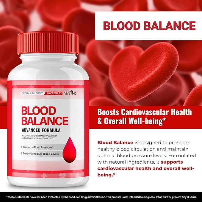 Blood Balance Supplement -Official Formula - Blood Balance Supplement, Extra Strength with Vitamin C, Turmeric Root Powder, Zinc Reviews (2 Pack)
