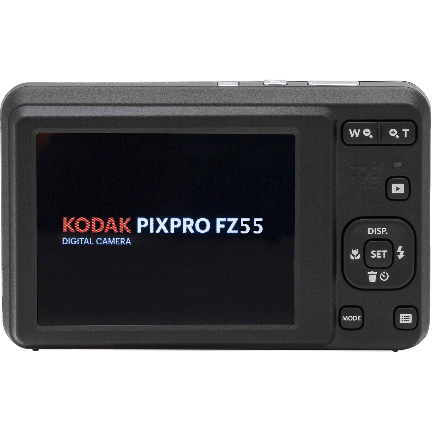 Kodak PIXPRO FZ55 Black 16MP Digital Camera 5X Optical Zoom 28mm Wide Angle 1080P Full HD Video 2.7" LCD Camera + 64GB Card and Reader + Case + Memory Wallet + Tripod + Cleaning Bundle