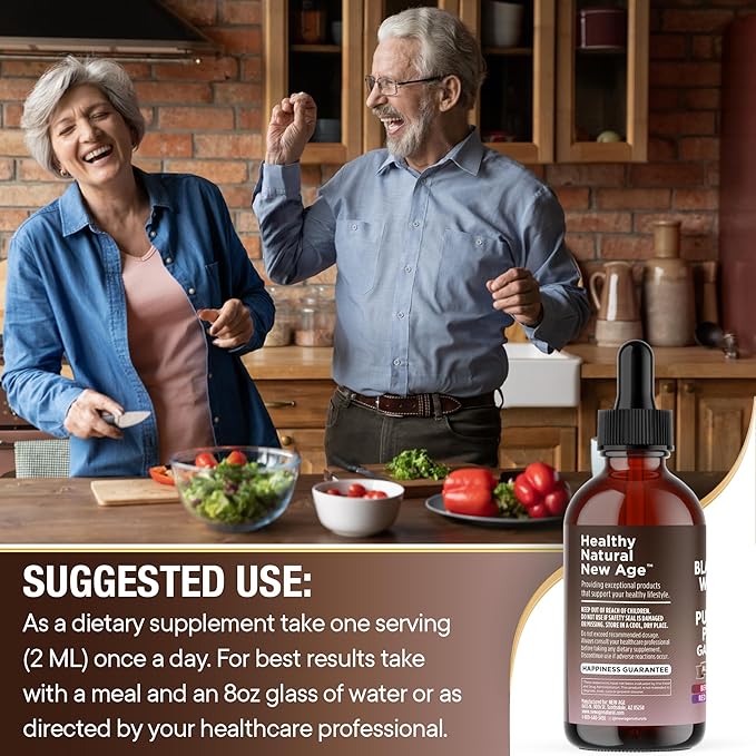 Black Walnut Wormwood Cleanse Drops - Liquid Soursop, Garlic, Pumpkin Seed, PAU D'Arco, Oil of Oregano, Turmeric, Berberine, Neem Extract, Hull Bark, Tincture - - 4oz