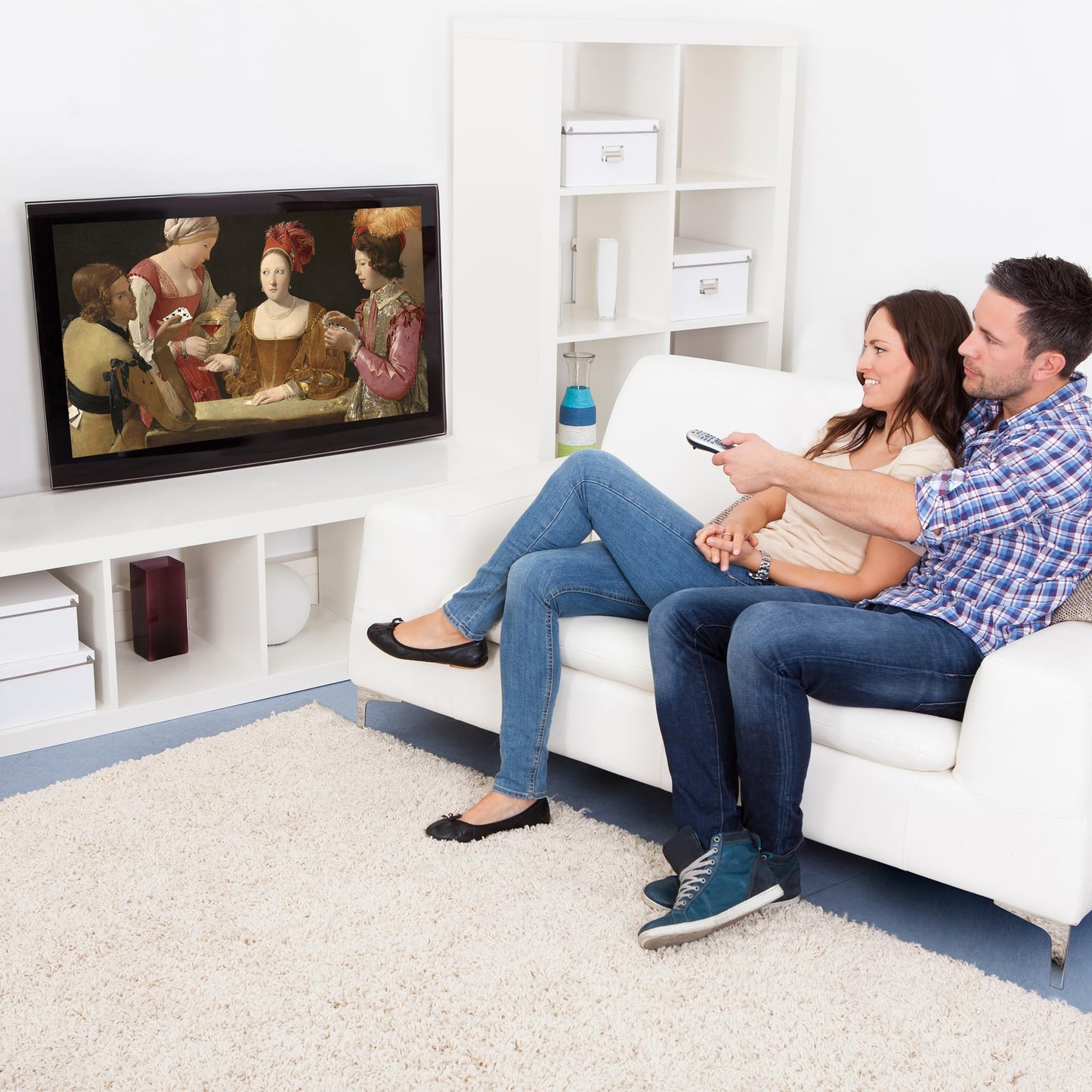 BillionDollarArtGallery® Transform your TV Into Wall Art | Display 500 Of The World's Most Iconic Paintings | Art TV | Unique Gift | Home Décor | Living Room Decor | Wall Art