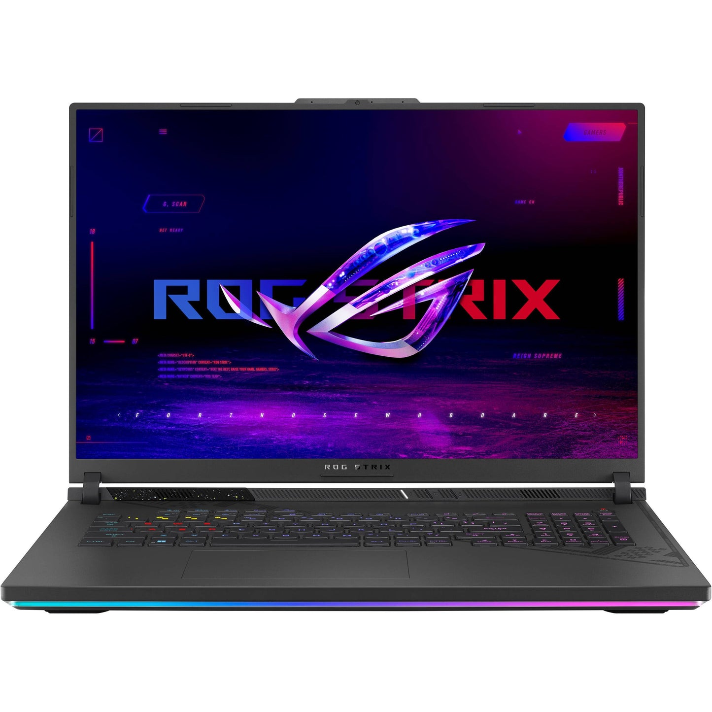 ASUS ROG Strix G18 G814 Gaming Laptop 18" QHD 2560x1600 240Hz (100% DCI-P3) Intel 24-Core i9-13980HX 64GB RAM 4TB SSD GeForce RTX 4070 8GB Thunderbolt RGB Backlit Fast Charging Win11 w/ICP Accessory