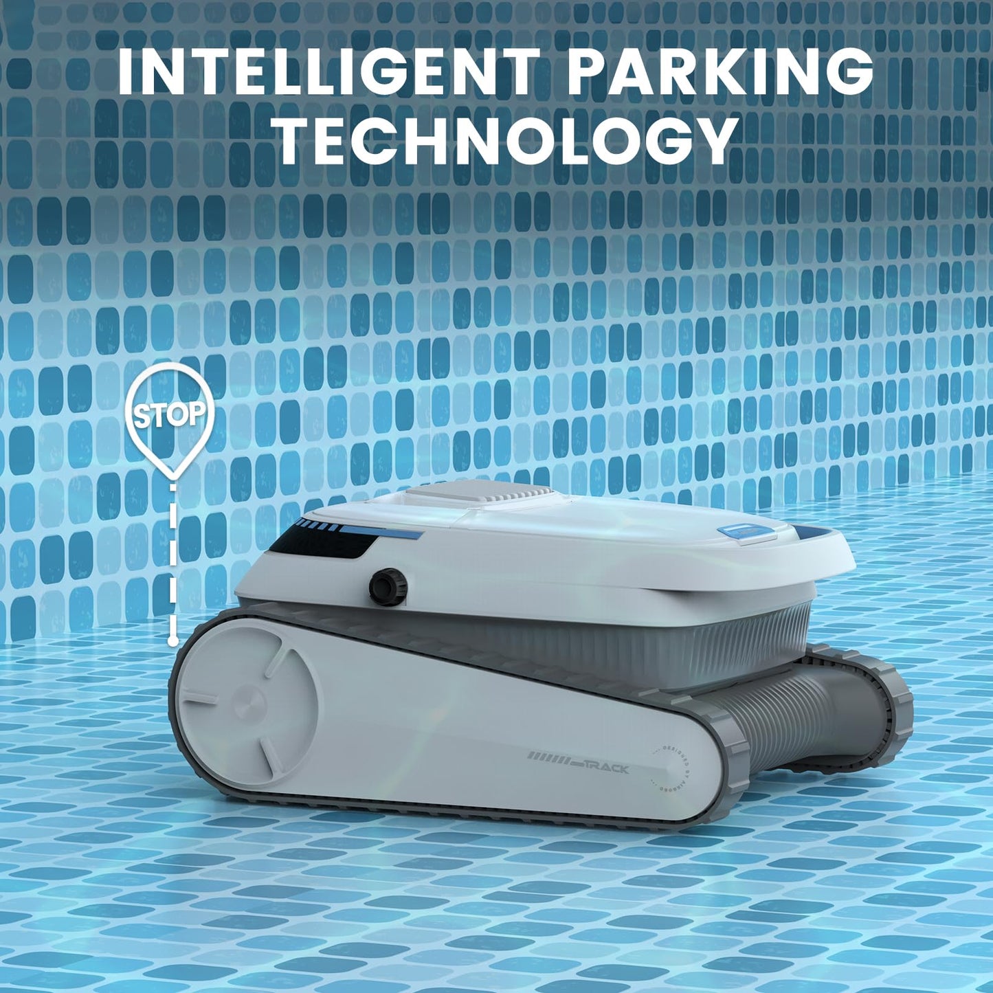 AIRROBO Pool Vacuum for Inground Pools, Smart Navigation Pool Cleaner Robot, Wall Climbing Pool Cleaner, Cleans Pool Floors, Walls & Waterline, 120 Min Run Time, for Above Ground & Inground Pools