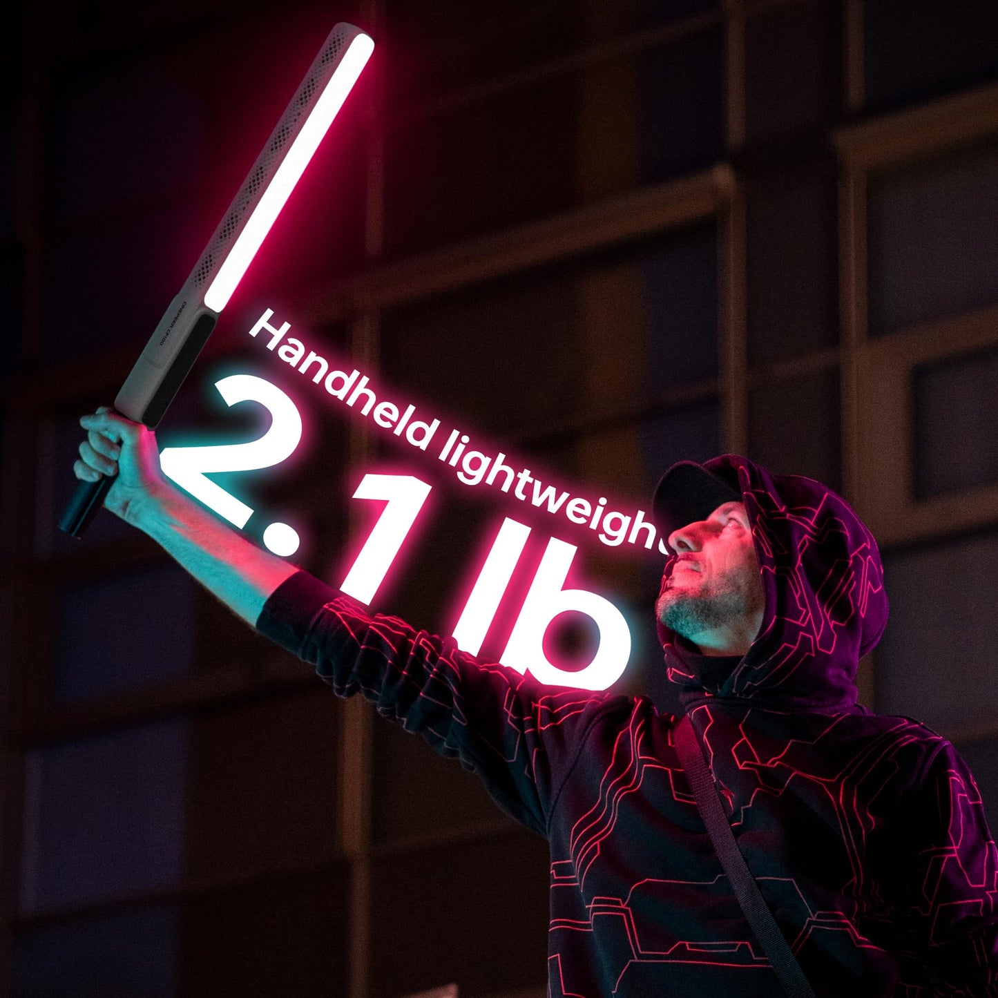 ZHIYUN CINEPEER CF100 100W RGB Light [Official] Stick Handheld LED Video Light Wand 2700K-6500K CRI 96+ TLCI 98+ Portable Fill Light with 6 Light Effect Continuous Output Photography Tube Combo