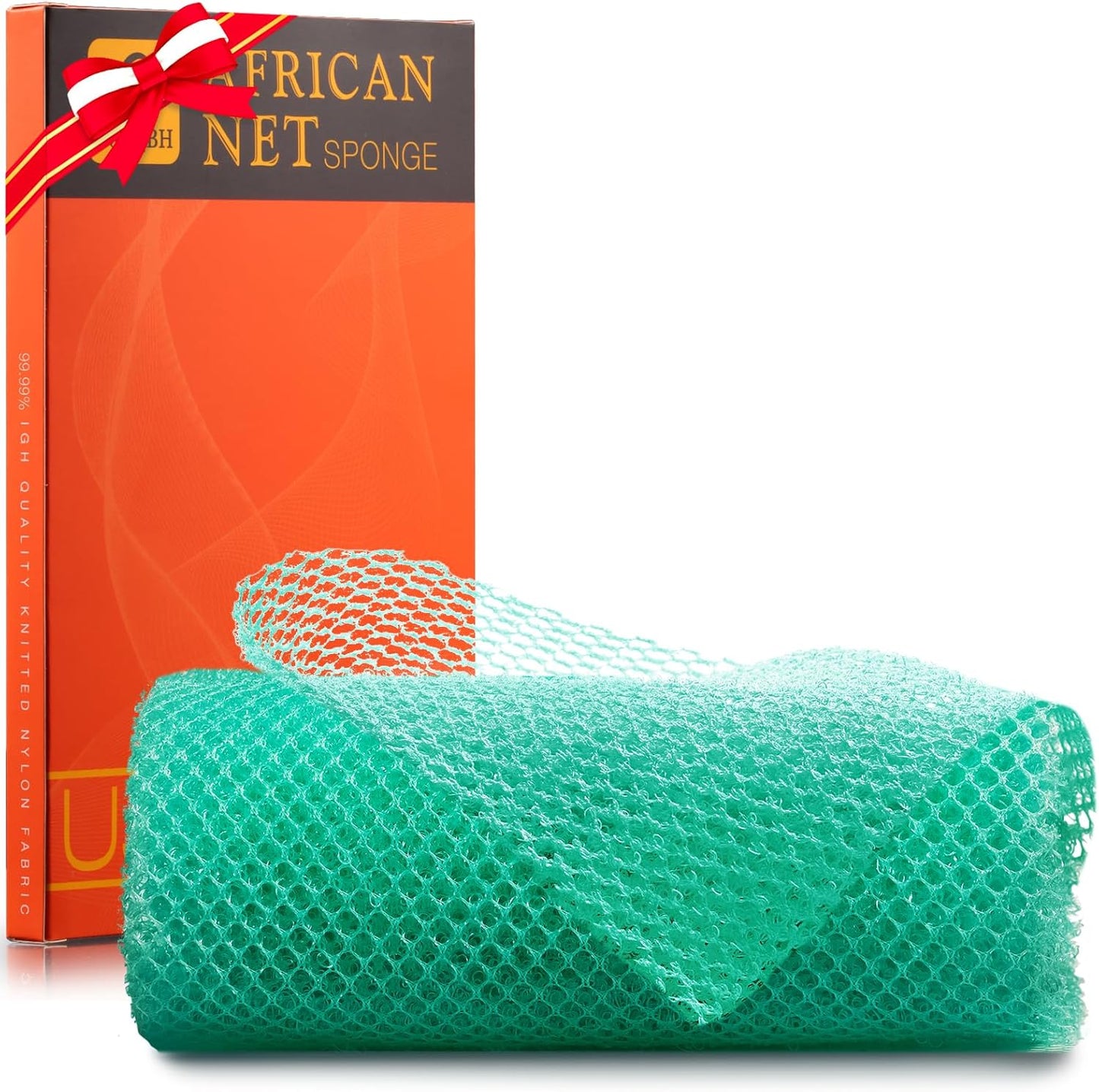 3-Piece African Exfoliating Shower Set | Bright Colors for Smooth Skin
