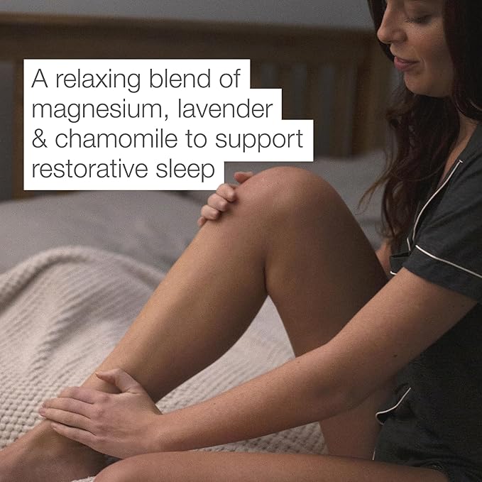 BetterYou Magnesium Sleep Body Lotion - Relaxing Body Lotion - Magnesium Body Cream with Lavender and Chamomile Blend - Sore Muscle Relief - 6.08 oz