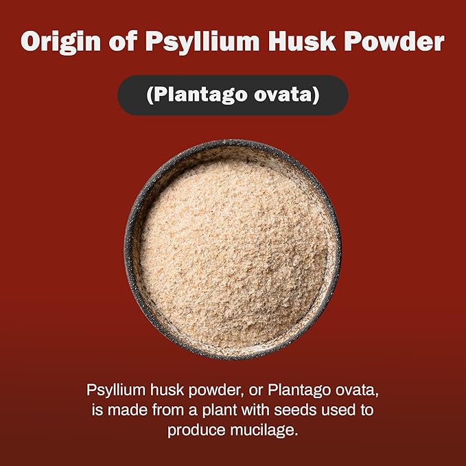 BoxNutra Psyllium Husk Powder - Bulk-Forming Laxative - Promotes Regular Bowel Movements - Improves Digestion, 500g