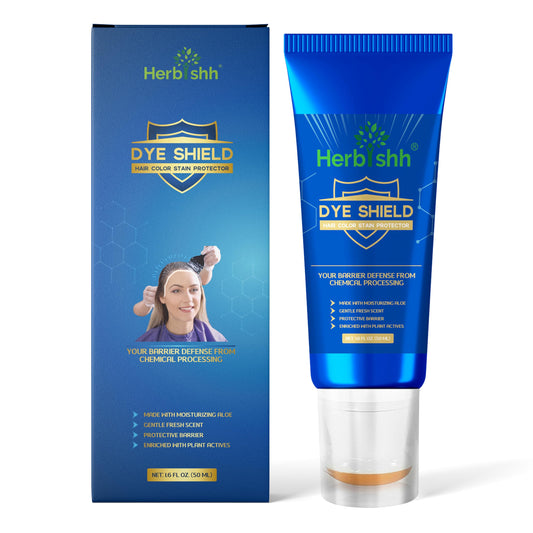 Herbishh Hair Color Stain Protector – Dye Shield or Defender for Skin – Skin Protecting Barrier Cream – Natural Coloring Protectant – Gentle & Moisturizing Staining Guard