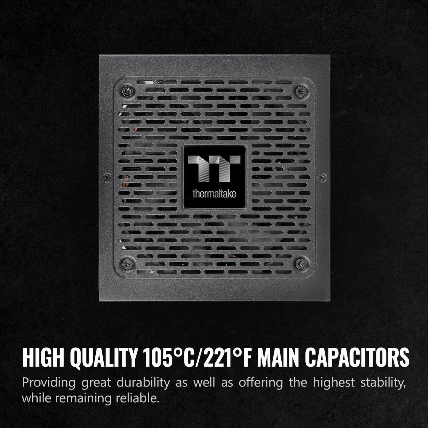 Thermaltake GF1 (2024) Fully Modular ATX 850W Power Supply - 80 Plus Gold - Ultra Quiet - Zero RPM, PS-TPD-0850FNFAGU-P