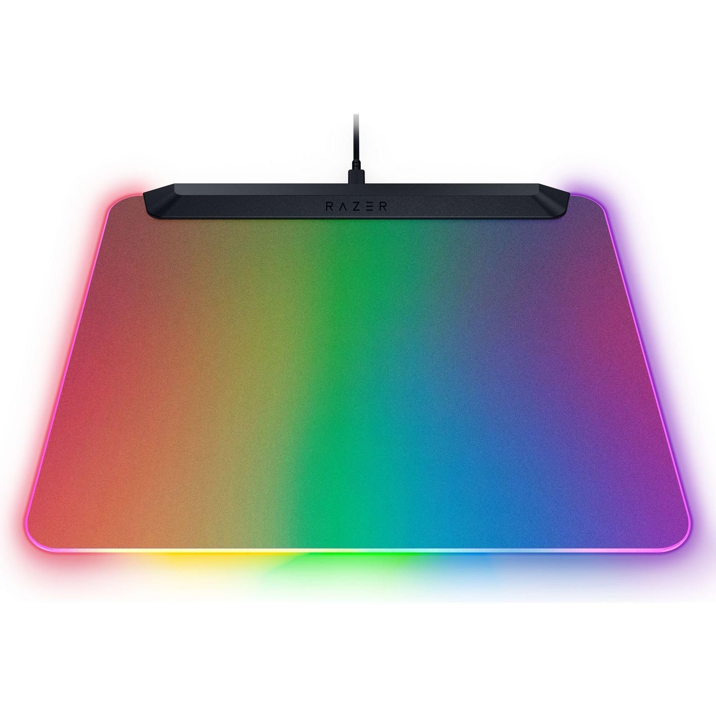 Razer Firefly V2 Pro Fully Illuminated RGB Gaming Mouse Mat: Backlit Design - 15 Zone Lighting - USB 2.0 Port - Detachable USB Type C Cable - Micro Textured Surface - Anti Slip Base - Phantom Green