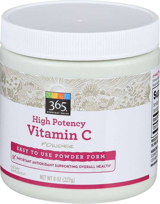 365 Everyday Value, High Potency Vitamin C Powder, 8 oz