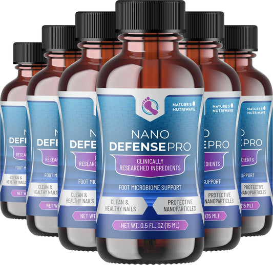 NanoDefense Pro - Original Formulated Toenail Treatment Drops, Extra Strength Nail Repair Solution for Toe Nails, Support healthy Skin & Nails -100% Natural - 6 Month Supply