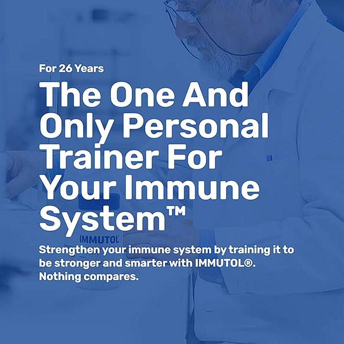 Immutol Immune Support Supplement with 750mg of Beta Glucan 1,3 1,6 - Natural Ingredients, High Potency to Boost Immunity and Overall Wellness, 60 Capsules (120)