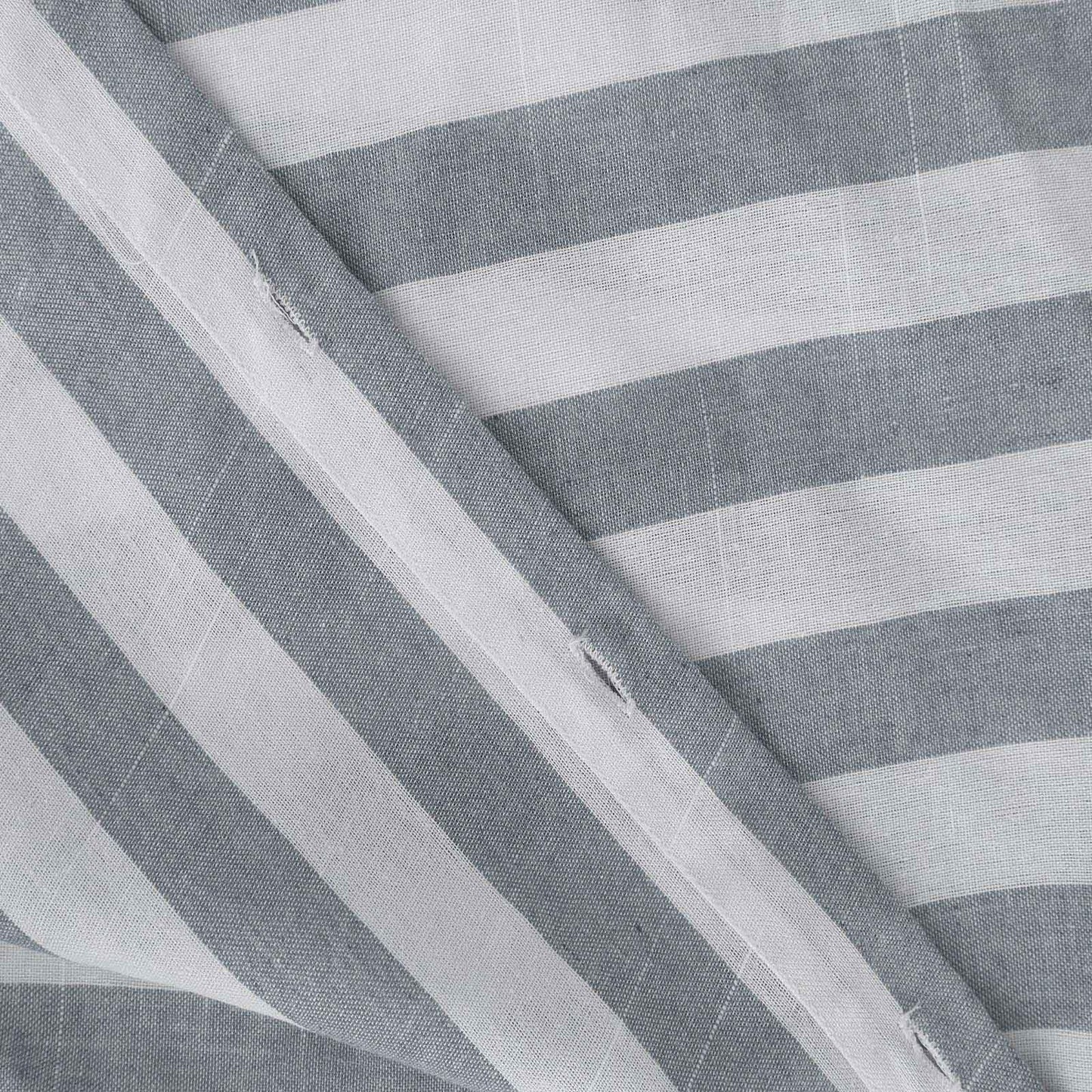 FOCLMP Women Striped Button Down Shirts Cotton Linen Blouse Tops Short Sleeve Collar Guaze Shirt Trendy Vacation Work Clothes Shirts for Women Plus Sized Gray L