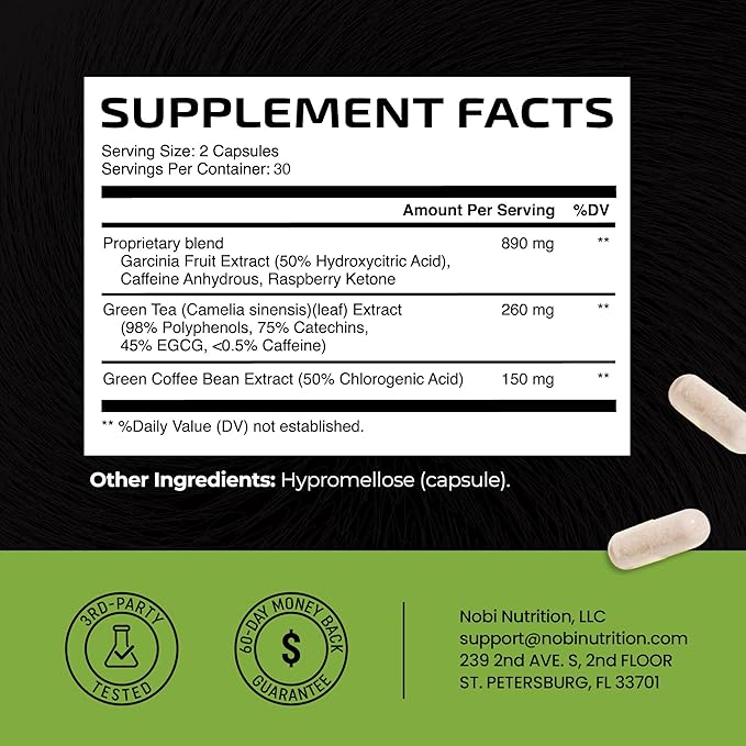 Green Tea Weight Loss Pills for Women & Men | 45% EGCG | Stomach Fat Burner, Metabolism Booster & Appetite Suppressant | Green Tea Fat Burner Diet Pills | Vegan Weight Loss Supplements | 60 Ct