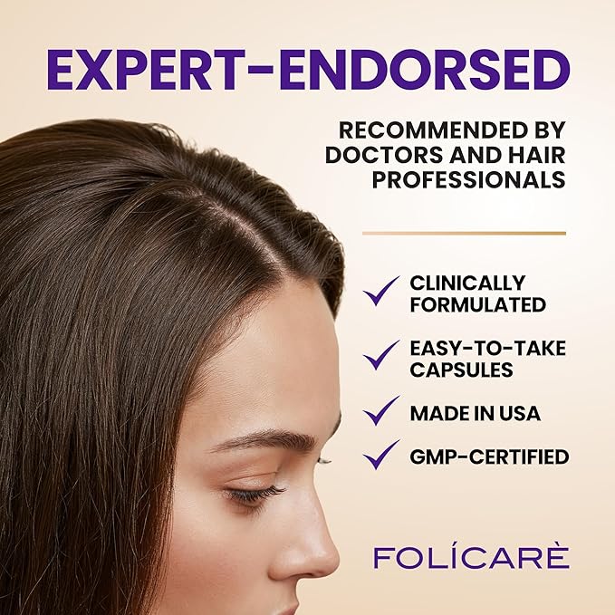 Hair Skin and Nails Vitamins for Women & Men, w/Biotin to Support Healthy Hair, Biotin Supplement Pills w/Collagen + Keratin + Probiotics, Biotina para Cabello Piel y Uñas - Made in USA