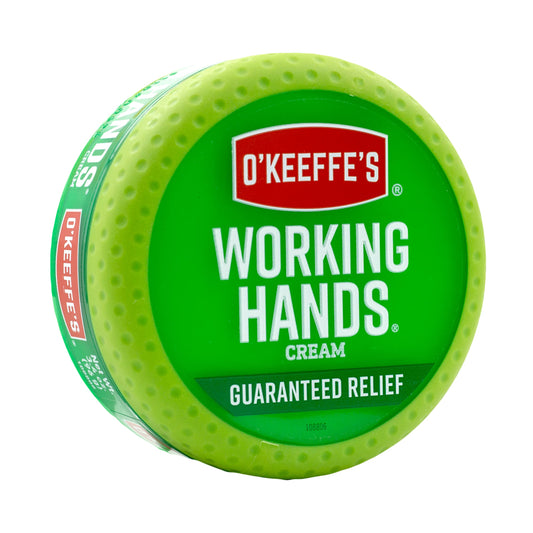 O'Keeffe's Working Hands Hand Cream for Extreme Dryness - 3.4 oz Jar (1 Pack) - Repairing Skincare for Cracked, Dry Hands
