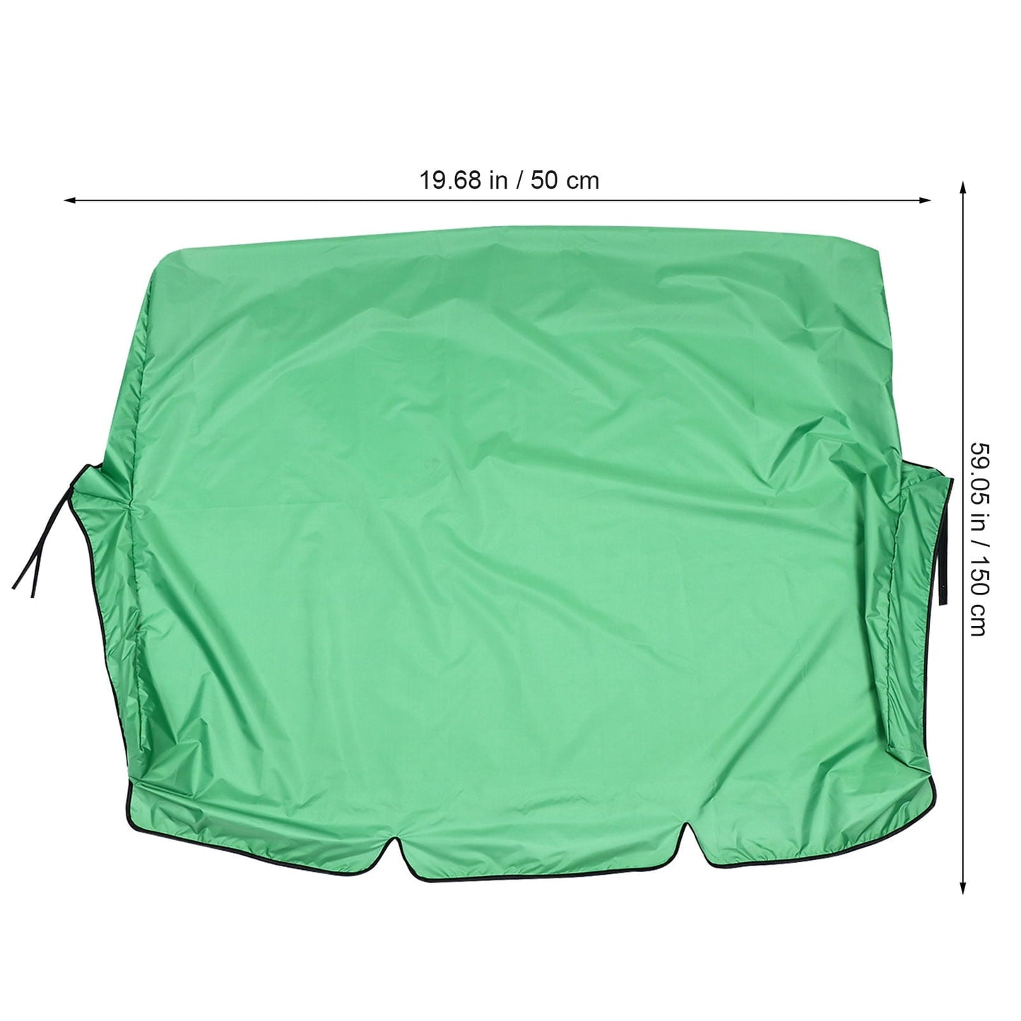 Homoyoyo Outdoor Dustproof Chair Cover Replacement Swing Seat 190T Polyester Green