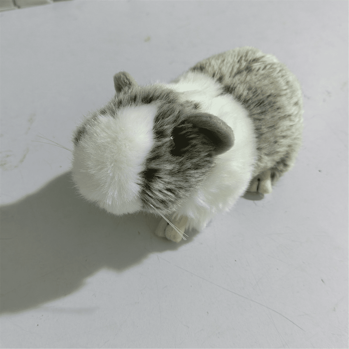 C Simulation Mouse Toy Hamster Model Pet Toy, Stuffed Hamster Cute Toy, Simulated Hamster Toy for Cat or Dog