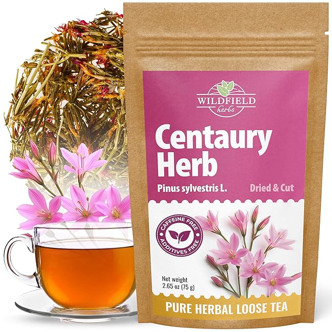 3 oz. Dried Centaury Herb Tea (Centaurium Erythraea L.) - 75g Centaurium Erythraea Herbal Tea Centauria Común