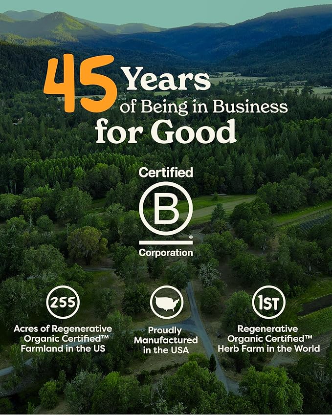 Herb Pharm Certified Organic Ashwagandha Extract for Energy and Vitality, Organic Cane Alcohol, 4 Ounce