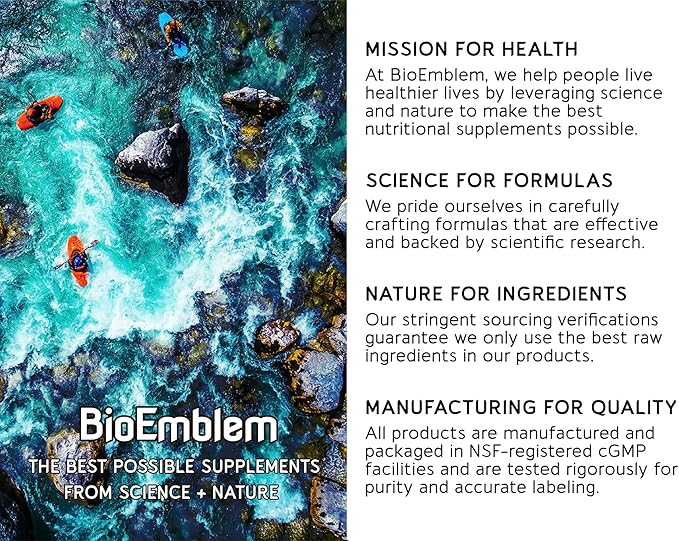 BioEmblem Natural Sleep Aid for Adults with Melatonin, Valerian Root, Suntheanine & More | Healthy Sleep Supplement | Herbal Sleeping Pills | 60 Capsules, 5 Pack