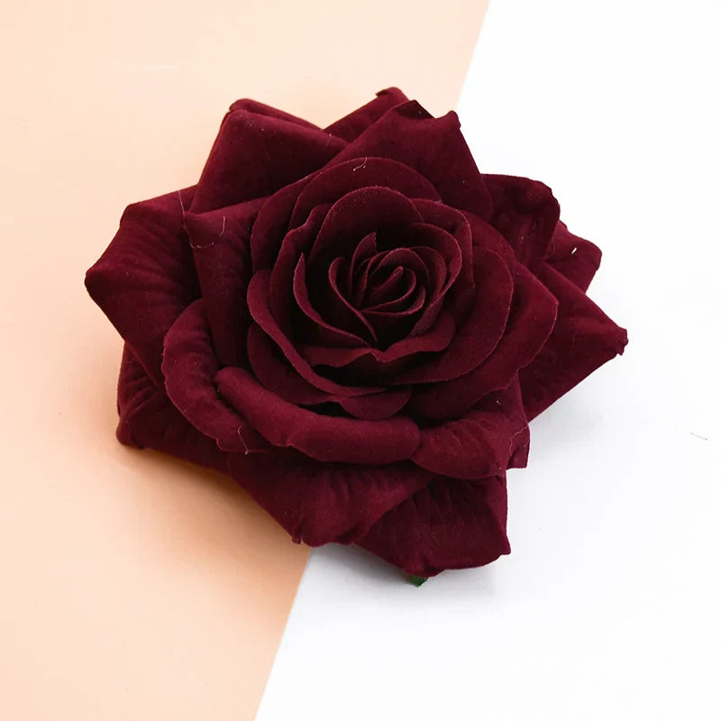 10CM Artificial Rose Flowers Heads Decor