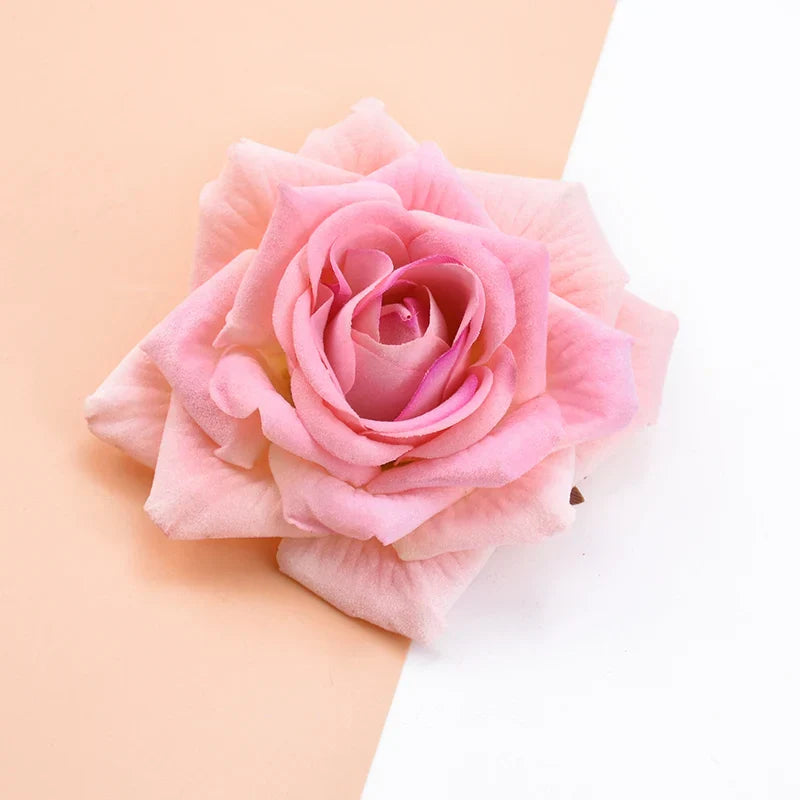 10CM Artificial Rose Flowers Heads Decor