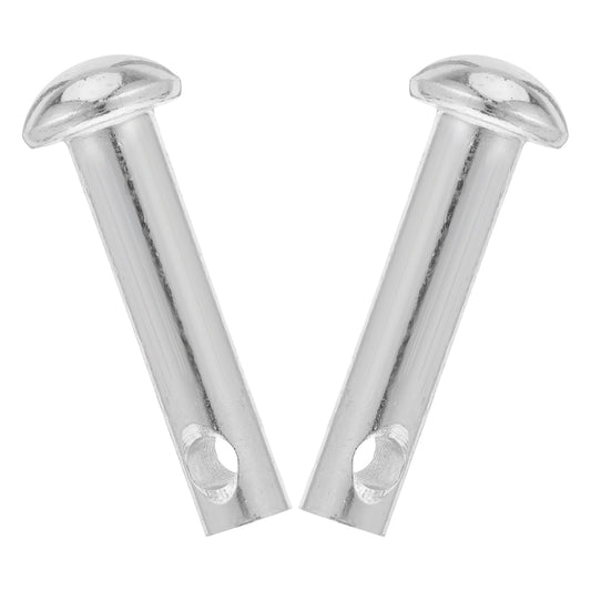 HOOWIFFY 2Pcs Iron Zinc Plated Cylindrical Hammock Chair Pin Replacement for Porch Swing 8.00X2.60X2.60CM