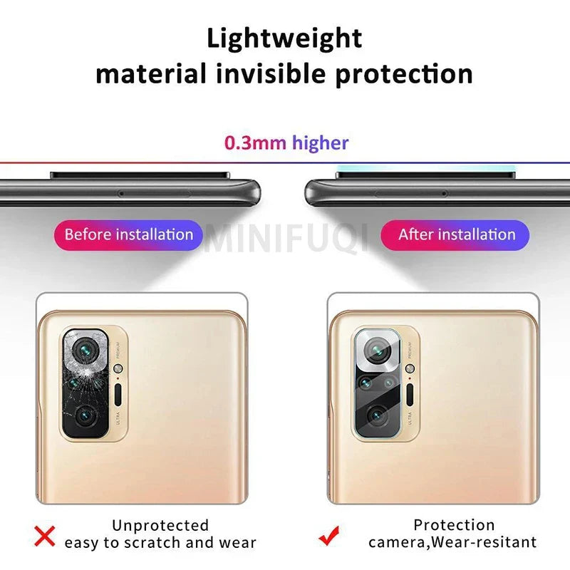 Camera Lens Protector for Redmi Note Series