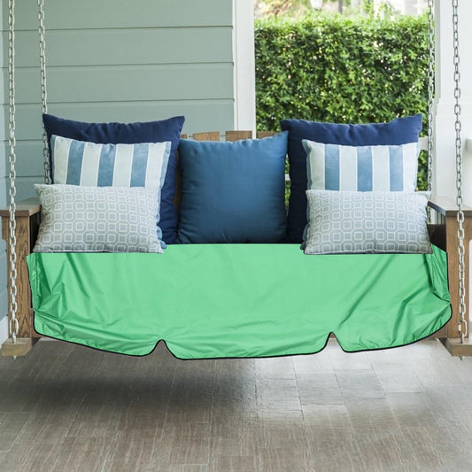 Homoyoyo Outdoor Dustproof Chair Cover Replacement Swing Seat 190T Polyester Green