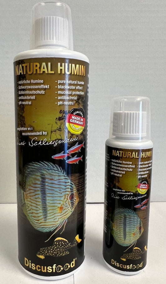 Discusfood Natural Humin Freshwater Salt Water Aquarium Water Treatment, 125 mL, 1 Count