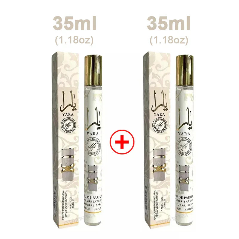 2PCS Yara Luxury Eau De Perfumes Men