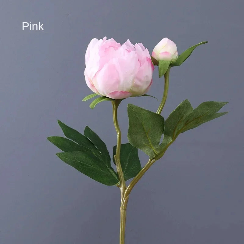 1PC Silk Peony Artificial Flower Bouquet