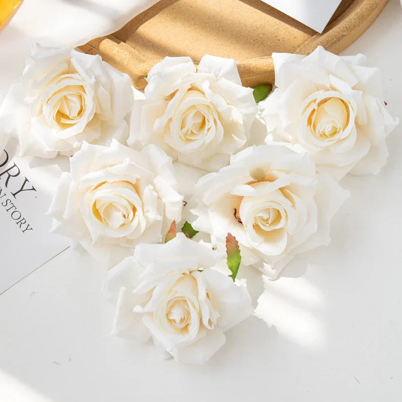 10CM Artificial Rose Heads Bulk