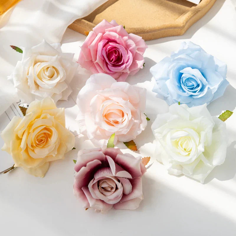 10CM Artificial Rose Heads Bulk
