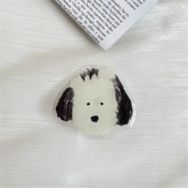 2pcs Cute Dog Phone Ring Holders