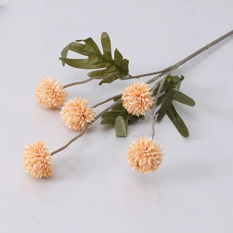 5 Heads Silk Dandelion Flower Bouquet
