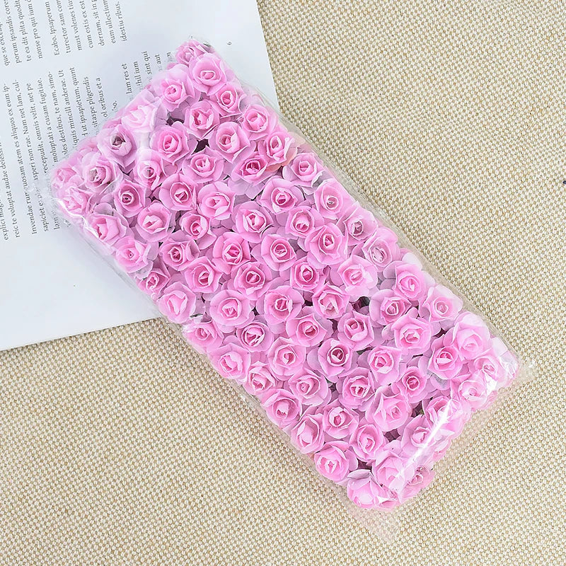 144pcs Mini Paper Rose Bouquet