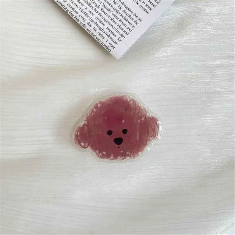 2pcs Cute Dog Phone Ring Holders