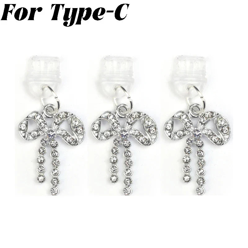 Bowknot Phone Dust Plug Pendant